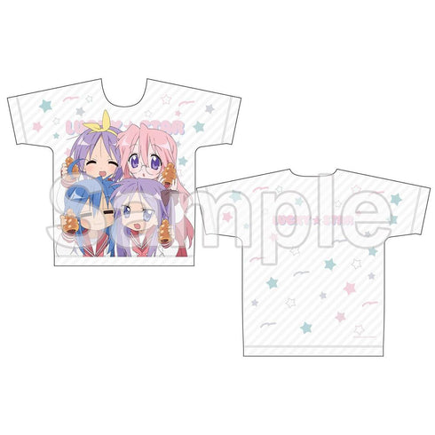 『らき☆すた』らき☆すた フルグラフィックシャツ チョココロネ 【202508再販】